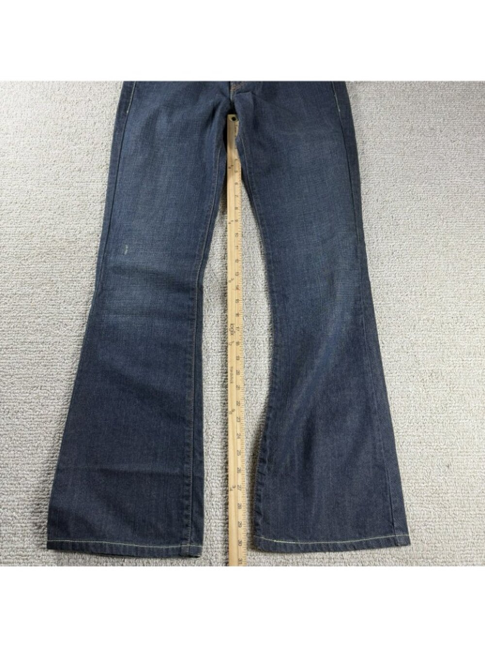 Levi's 518 Super Low Embroidered Bootcut Jeans Women’s Size 7 x 31 - Picture 6 of 8